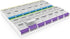 Ezy Dose Weekly (7-Day) Pill Organizer, Vitamin and Medicine Box, 2X-Large Push Button Compartments, 4 Times a Day, Clear Lids...