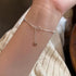 Love Heart Bracelet for Women 925 Sterling Silver Cute Star Moon Emerald Charm Chain Bracelet 14k Gold Plated Adjustable Link Bracelet Bangle Jewe...