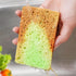 10 Pack Premium Natural Wood Pulp Cotton Wash Dishes Cleaning Sponge Wipe Fast Scrub Dishes Kitchenware Pot Ceramic Bowl Plates Stainless Steel Cl...