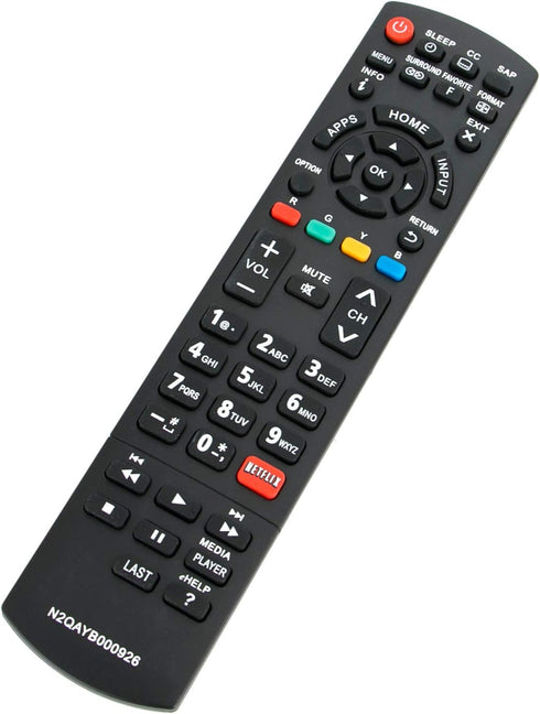 N2QAYB000926 Replace Remote Supports for Panasonic Viera TV TC-42AS630 TC-39AS530 TC-40AS520 TC-39AS530U TC-40AS520U TC-42AS630U TC-50AS530 TC-55A...