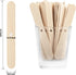 100pcs Wooden Candle Wick Holders, Candle Wick Centering Devices for Candle Making, Candle Wick Bars, Wick Clips for Canld Centering Tool...