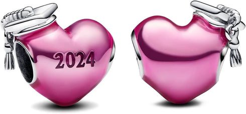 2024 Graduation Charms Bead for Bracelets and Necklaces 925 Sterling Silver Women's Graduation Jewelry...