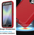 AICase for iPhone SE Case 3rd & 2nd Generation, for iPhone SE 2022/2020 Built-in Screen Protector Heavy Duty Protective Shockproof 3-Layer Full Bo...