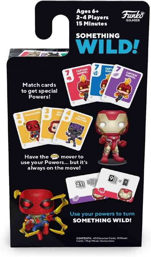 Funko Something Wild! Marvel Infinity War with Iron Man Pocket Pop! Card Game for 2-4 Players Ages 6 and Up...