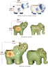 Dahlia Cute Elephant Handmade Ceramic Succulent Planter/Plant Pot/Flower Pot, Son...