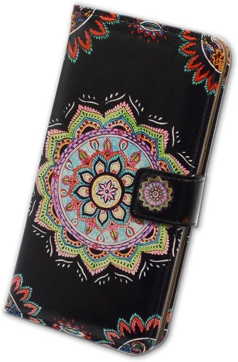 Case for iPhone 11 Pro Max, Colorful Mandala Flower Flip Leather Case Wallet Cover with Credit Card Slot ID Card Holder Kickstand for iPhone 11 Pr...