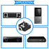 10PCS PJ-307 3.5mm Stereo Jack Socket 5 Pin PCB Female Audio Headphone Connector Audio Plug for MP3 with 10PCS 3.5mm TRS Male Plug Connector...