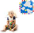 Colorful Baby Security Blanket Soft Touch Plush No Damage to The Baby Skin Sleep Helper,Appease Towel for Kids Toddlers...