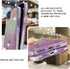 for Samsung Galaxy A51 4G Phone Case, Transparent TPU Plated Butterfly, Gradual Glitter,Galaxy A51 4G Case,(not A51 5G) (Purple, Galaxy A51 4G But...