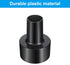 2 Pieces WS25011A 2-1/2-Inch to 1-1/4-Inch Universal Vacuum Hose Adapters Dry Wet Vacuum Adapter in Black Vacuum Cleaner Adapter Replacement Acces...