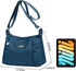 Ladies Crossbody Handbag Roomy Shoulder Bag Tote Bag Waterproof Nylon Hobo bag Multi-Pocket Messenger Bag for Women...
