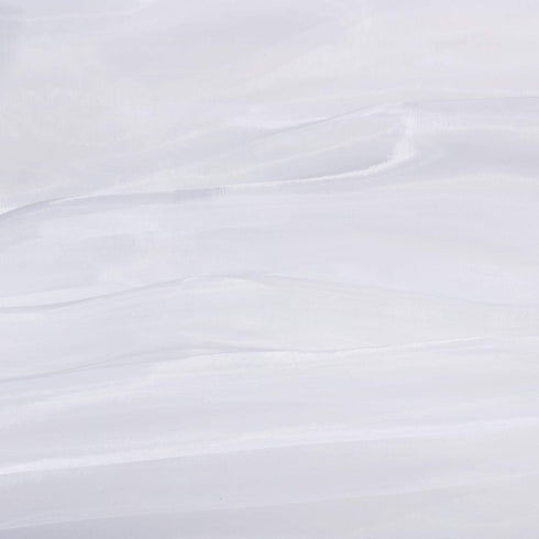 16 Feet by 54 Inch Organza Voile Dress Fabric Fancy Costumes Decorations (Pure White)...