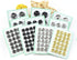 Mini Button Buckle Invisible Metal Snap Buttons Fasteners Press Studs Buttons for Sewing Clothing(Golden,7mm)...