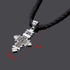 Ethiopian Cross Pendant Necklaces Chain Sliver Plated Jewelry...