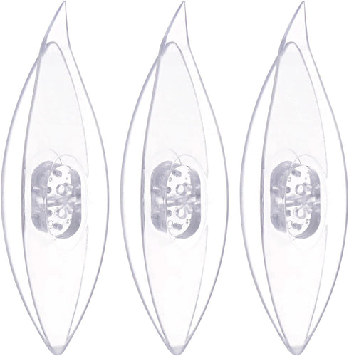 HARFINGTON 3pcs Tatting Shuttles 77x21x11mm Colorful Plastic Shuttles for Lace-making DIY Hand Craft Tool Knitting Arts Supplies Transparent...