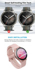 Hydrogel Film Screen Protector 5Pcs for Amazfit Balance Smartwatch Touch Sensitive Transparent HD Clear TPU Film Fingerprint-Unlocked Not tempered...