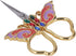 Home Scissors, Incisive Blade Butterfly Appearance Sewing Scissors for DIY Art Work, 3.3 inch Shears Cross Stitch Knitting Scissor...