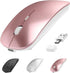 Wireless Bluetooth Rechargeable Mouse for Apple MacBook Air Pro iMac Mac Air, Wireless USB C Mouse Type C for iPad Air Pro/Surface Pro/Desktop, Bl...