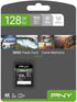 PNY 128GB Elite-X Class 10 U3 V30 SDXC Flash Memory Card - 100MB/s, Class 10, U3, V30, 4K UHD, Full HD, UHS-I, Full Size SD...