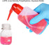 stonylab Chemical Wash Bottle, 2-Pack Lab Sealed Cylindrical Plastic Safety Lab Reagent Squeeze Wash Bottle, Sample Sealing Liquid Storage Contain...