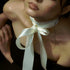 Double Face Ivory Satin Ribbon 1-1/2 inch X 25 Yards Polyester Ivory Ribbon for Gift Wrapping Very Suitable for Weddings Party Hair Bow Invitation...