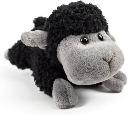 Sheep Lamb Plush, Soft Cute Black Lamb Plush Toy, Children's Sheep Plush Toys, Gifts Children Prone Position 8.5inch...