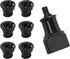 6PCS Car Engine Oil Drain Plug with Oil Drain Plug Removal Tool Replacement OEM#06L103801,Compatible with Volkswagen Audi,Perfect Replacement for ...