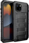 Marrkey Waterproof Case for iPhone 15, Heavy Duty Durable Metal Full Body Built-in Screen Protection Case Shockproof Dustproof Rugged Military Gra...