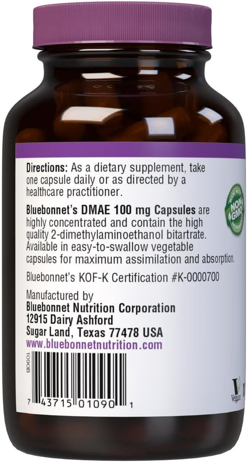BlueBonnet DMAE Supplement, 100 Count...