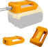 2Pcs for Dewalt Battery USB Charger Adapter, Battery Holder for Dewalt 20V DCB200 DCB201, with Type-C and USB Fast Charging Adapter...