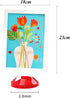 BESTING Diamond Painting with Frames, Mosaic Gem Sticker DIY Art Project Kits Flowers Plants Holiday Crafts Supplies Gifts Home Decoration(DPRF182...