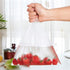 BESTEASY 12" X 20" Plastic Food Storage Bags, 350 Bags/Roll Plastic Produce Bag on a Roll Fruits, Vegetable, Bread, Food Storage Clear Kitchen Bag...