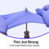 Disposable Nitrile Exam Gloves, 3mil, Medium, Box of 50, Violet Nitrile Gloves Disposable Latex Free for Medical, Cleaning, Cooking & Esthetician,...