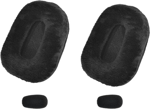 B450 XT Ear Pads Replacement Ear Cushion Cover Mic Foam Compatible with VXI BlueParrott B450-XT B450XT B450 XT Headset?Soft Velour,High-Density No...