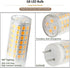 G8 LED Bulb Dimmable 8W Equivalent to 80W-100W Xenon Halogen Bulb, T4 Bi-Pin G8 Base, 120V for Under Counter Kitchen Lighting, Under-Cabinet Light...