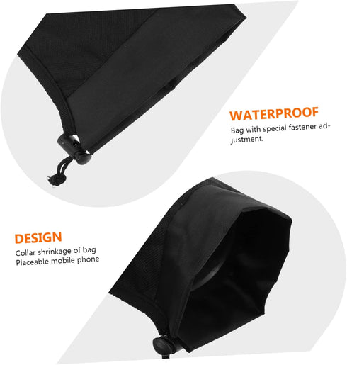 Hiking Pole Bag 2pcs Storage Tote Climbing Stick Bag Hiking Accessories Hiking Pole Holders Storage Bag Carrying Bag Hiking Poles Holder Trekking ...