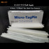 NEX&CO Micro Stitch Fastener Refills, 10000 Pcs 4.4mm 0.18inch Fine Stitch Gun Fasteners, Invisible Tagging Gun Clothing Tag Barbs Attachments for...