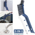 4 Pcs Cleaning Tool Set, Crevice Cleaning Brush, Hard Bristle Crevice Cleaning Brush, Household Use Multifunctional Gap Cleaning Brush with Built-...