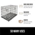 Gorilla Grip Washable Puppy Pads, 28x18, Slip Resistant Dog Crate Mat, Waterproof Cloth Pee Pad for Training Puppies in Playpen, Reusable Pet Inco...