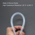 Silicone Tubing, 6mm ID x 9mm OD, 3.3ft (1m) Length, Flexible Silicone Rubber Tube Water Air Hose Pipe for Pump Transfer Transparent...