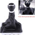6 Speed Gear Shift Knob Gaiter Boot,6 Speed Car Gear Shift Knob Stick Gaiter Boot Frame Kit for B6 2005 2012...