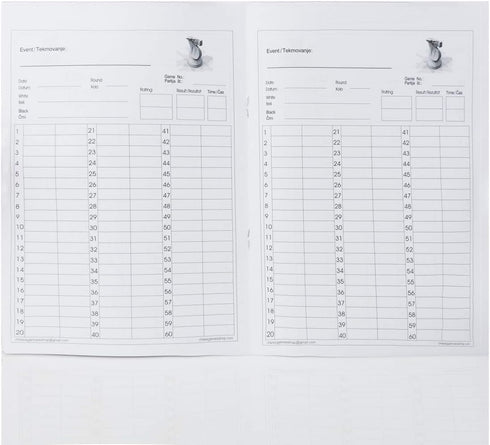 My Chess Scorebook - 200 games...