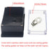 Junction Box IP65 Waterproof ABS Plastic Electrical Project Case Power Junction Boxes, Clear Cover Project Box with Fixed Ear 6.22x3.54x2.36 inch ...