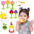 Baby Teething Toys, Freezer BPA Free Silicone Baby Teether Chew Toys, Baby Gifts for Girls Boys- Newborn Infant Toys...