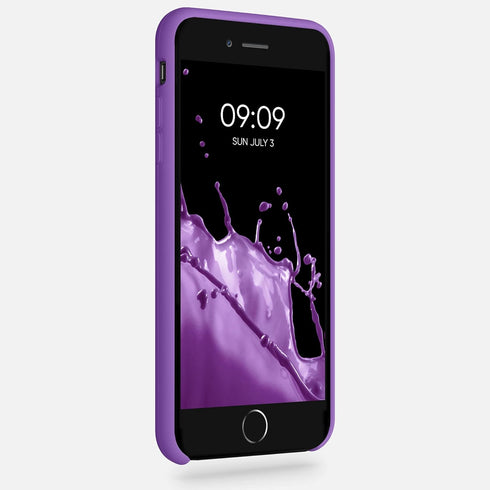 kwmobile Case Compatible with Apple iPhone 7 Plus/iPhone 8 Plus Case - TPU Silicone Phone Cover with Soft Finish - Orchid Purple...