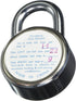 NU-SET Lock | 2-Inch Laminated Steel Combination Padlock | Single Spin Dial Laminated Padlock for Door Security | Home Improvement & Door Hardware...