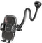 1Zero Solid Car Truck Phone Mount Holder with 14-Inch Gooseneck Long Arm, Windshield Window Mobile Holders w/Industrial-Strength Suction Cup, Anti...