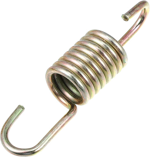 X AUTOHAUX 2pcs 6cm Length Gold Tone Plated Steel Motorcycle Brake Pedal Return Spring for Suzuki...