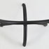 Hand Forged Iron 2Arm Candelabra Black Candle Holder Taper Candle Sconces for Table Centerpiece, Wedding Reception, Festive Christmas Mantel Decor...