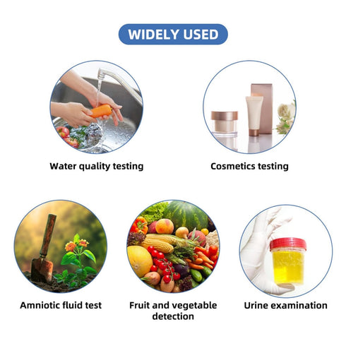 pH paper, litmus paper test range pH 1-14, suitable for water, soil, urine and saliva testing. (1 volume)...